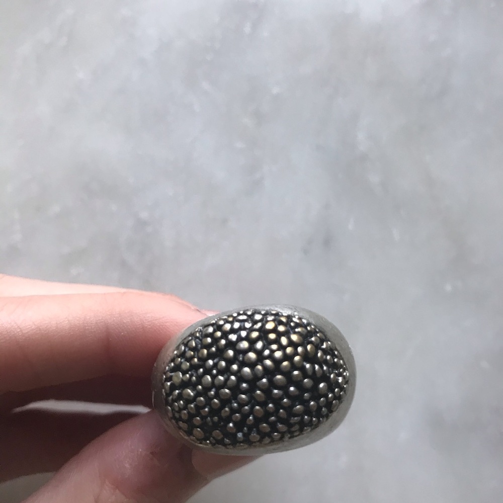 Vintage Silver Statement Ring - image 2